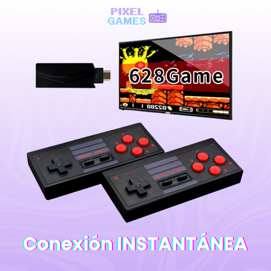 Mini Consola Retro con 600 Juegos Clásicos